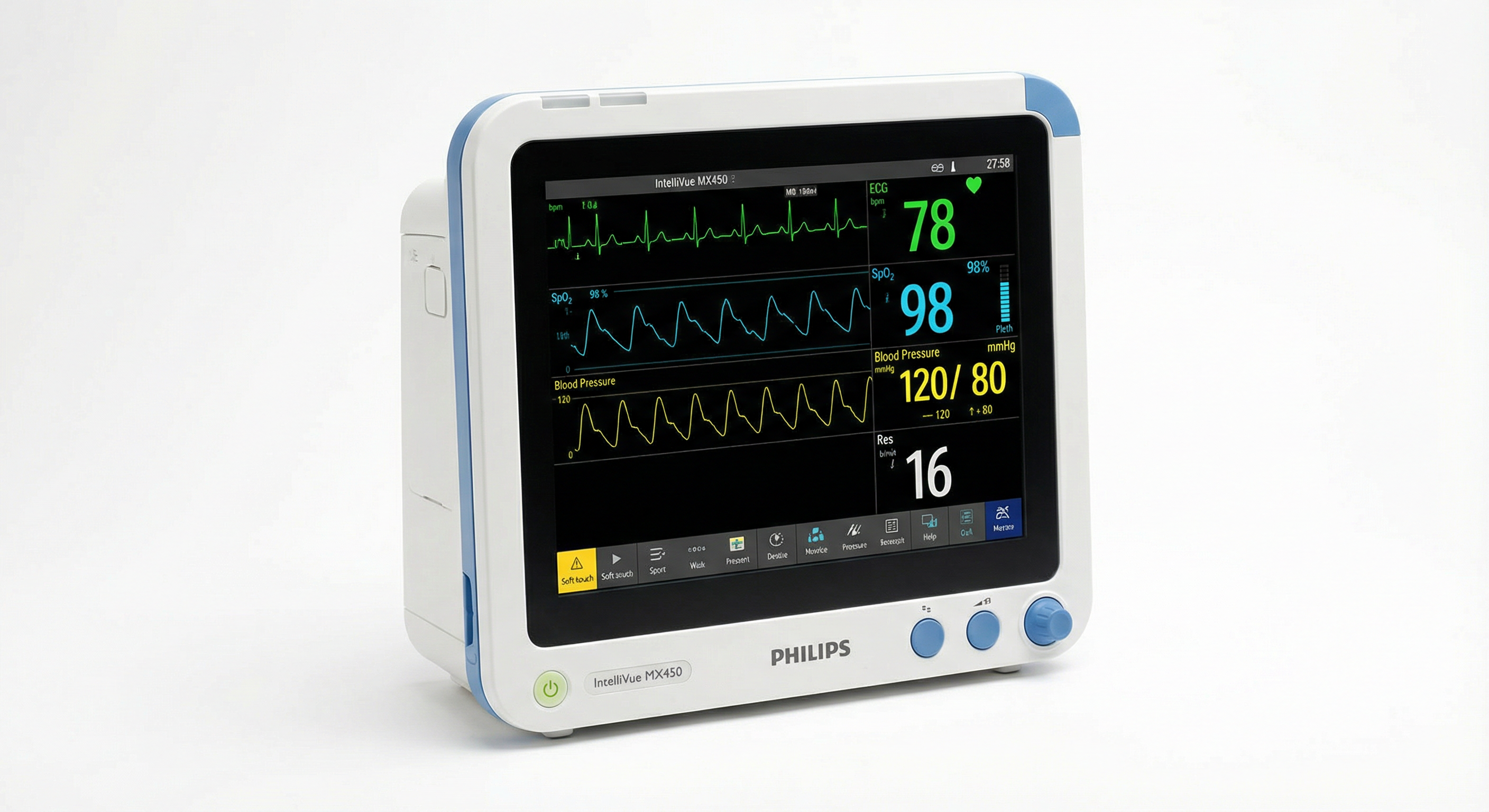 Patient Monitor - Multi-parameter patient monitoring system for diagnostic and clinical testing settings